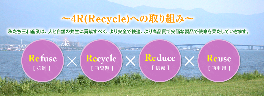 4R（recycle）への取り組み
